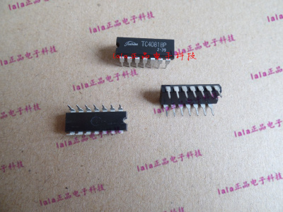 原装进口 TC4081BP HD14081BP CD4081BE TC4081 HEF4081BP DIP14