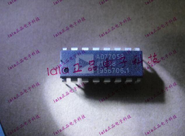 进口原装 AD7705BNZ AD7705BN AD7705B 模数转换器 DIP-16
