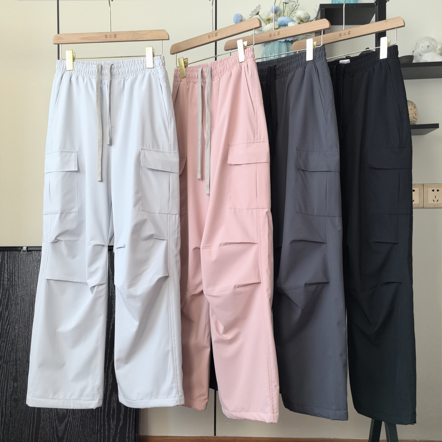 山系户外加绒保暖滑雪工装休闲裤