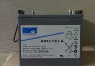 德国阳光蓄电池A412/90AUPS不间断电源12V90AH胶体原装进口质保