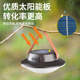 LED太阳能氛围露营灯户外摆摊夜市灯电量显示充电野营手提手电筒