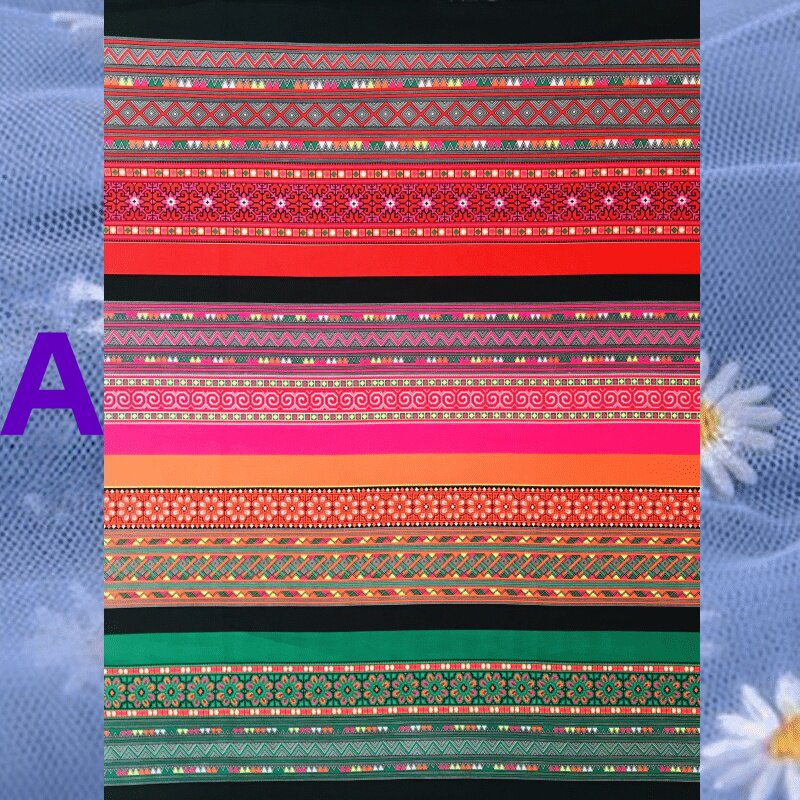 民族风布料面料中国风波西米亚风云南风服饰服装花布裙料桌布印花