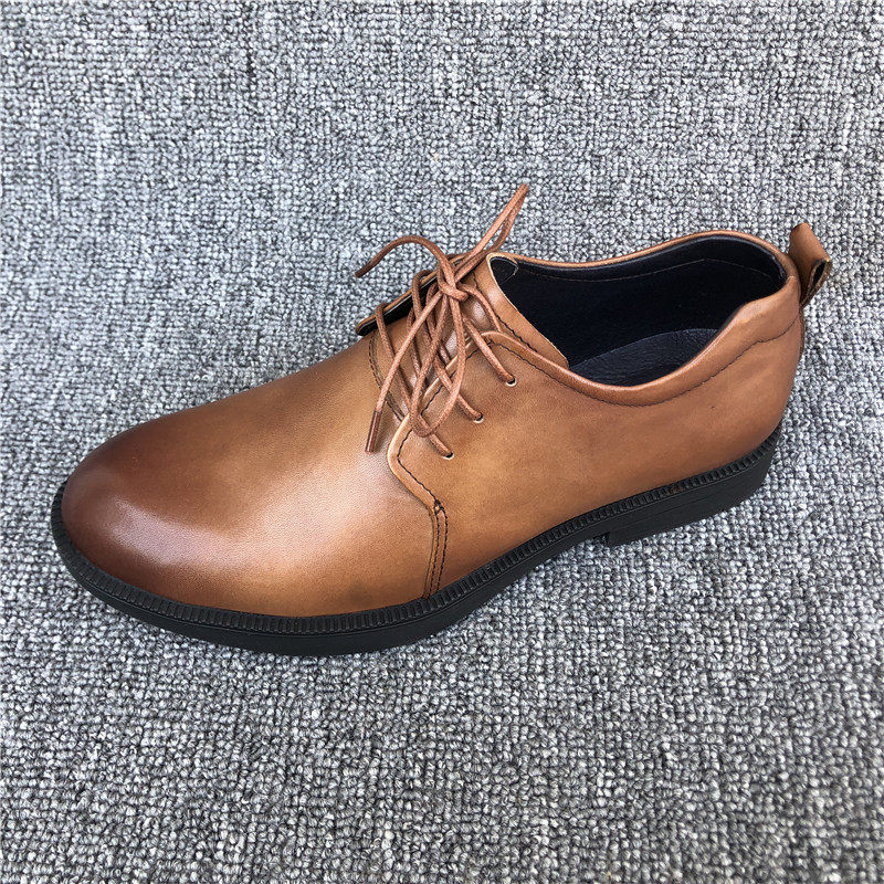 撤柜尾货公牛头层牛皮男鞋春秋透气圆头系带休闲鞋断码特价低帮鞋,流行男鞋,休闲皮鞋,淘宝优惠券,粉丝福利购,淘宝优惠卷
