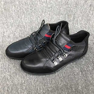 爸爸鞋 捡漏春秋透气休闲鞋 清仓处理断码 撤柜尾货公牛头层牛皮男鞋