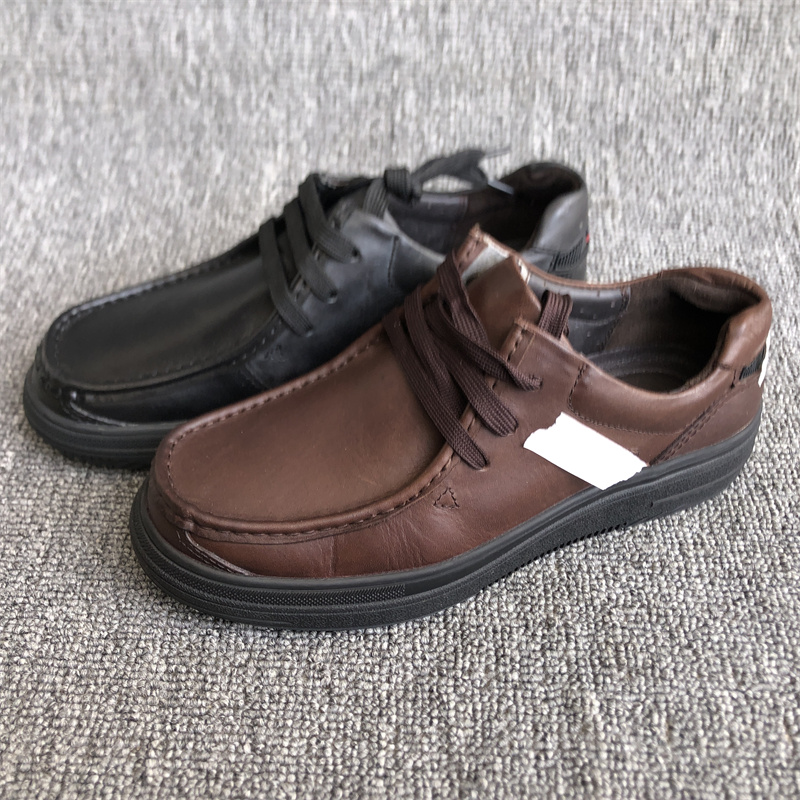 皮鞋断码捡漏特价中老年爸爸鞋