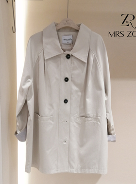 MRS ZORA佐拉春季新款风衣外套宽松气质韩版61BWT1070
