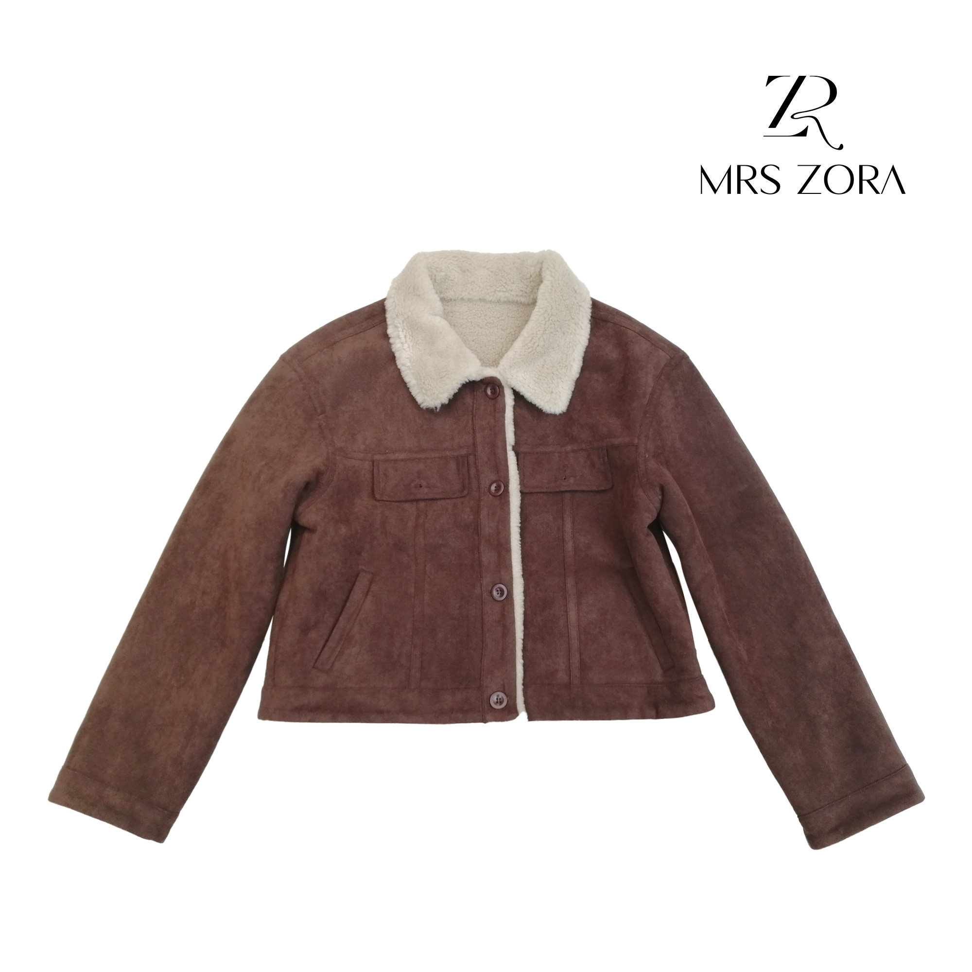 MRS ZORA佐拉新款修身显短外套