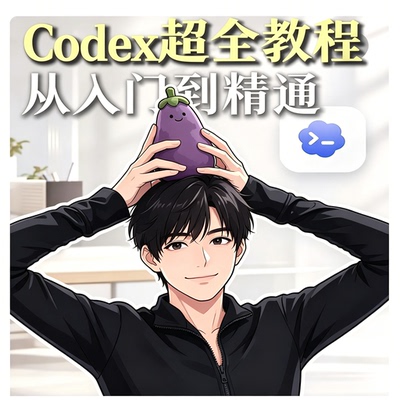 Codex 超全教程 从入门到精通 编程学习资料 新手自学课程