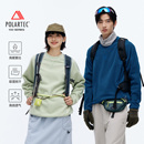 摇粒绒圆领套头卫衣男秋冬季 100 轻量保暖 Polartec RESTICK