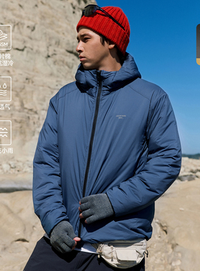 RESTICK「铁臂2.0」100G金标P棉棉服男冬季轻薄户外连帽防寒外套
