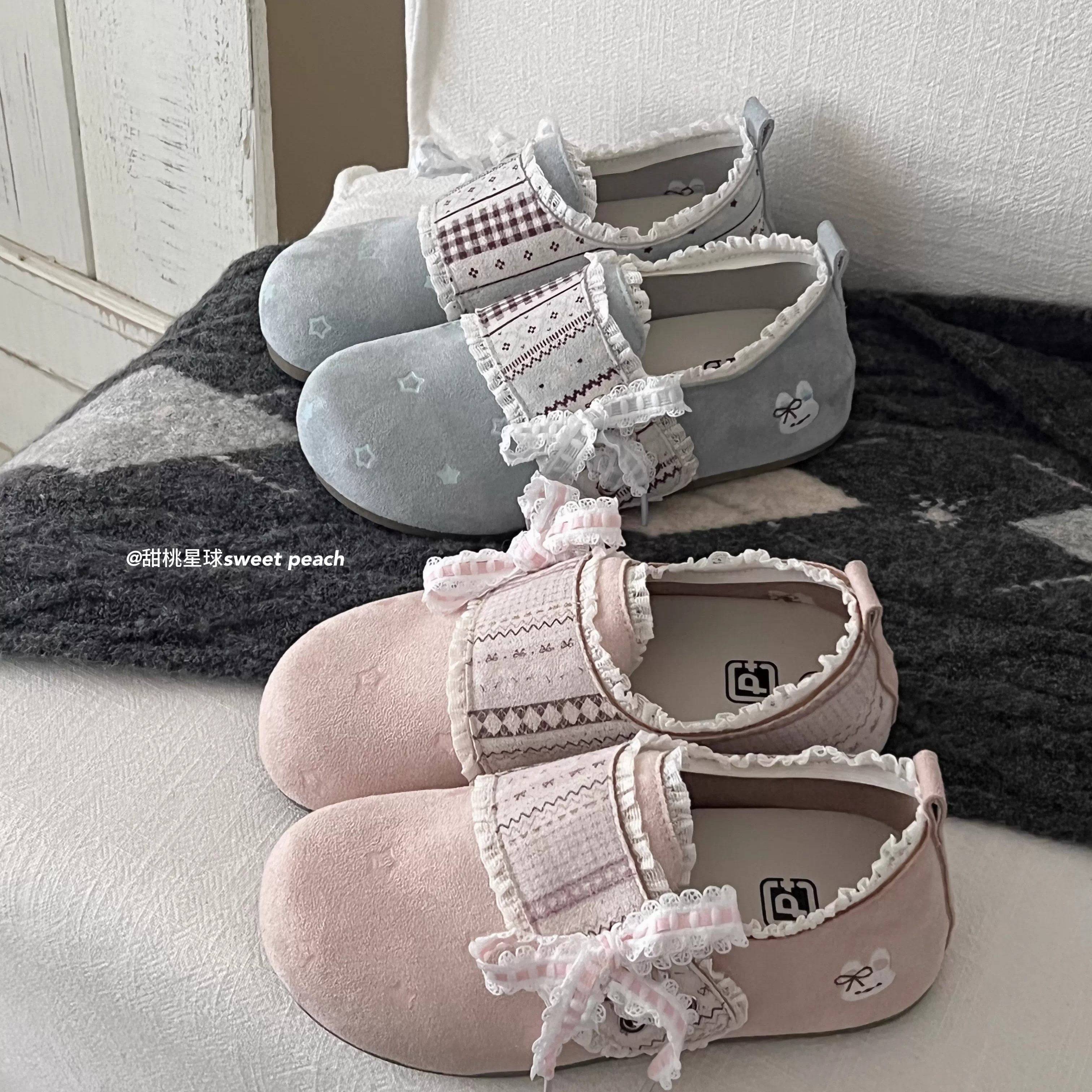 勃肯鞋女2026新款春季蕾丝蝴蝶结增高厚底休闲鞋全包博肯单鞋,女鞋,勃肯鞋/软木鞋,淘宝优惠券,粉丝福利购,淘宝优惠卷