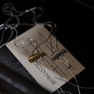 TIE西部牛仔男女情侣款 BOLO 简约亚光银色金色波洛领带小款 月光