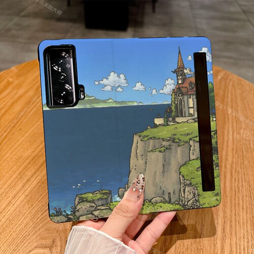 适用荣耀Magicvs手机壳Magicv2/Magicv5典藏版/Magicv5翻盖皮套Magicv3个性Magicvs至臻版卡通Magicv2至臻版