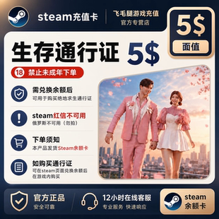 STEAM充值卡绝地求生pubg生存通行证浪漫婚礼CDK激活码兑换码