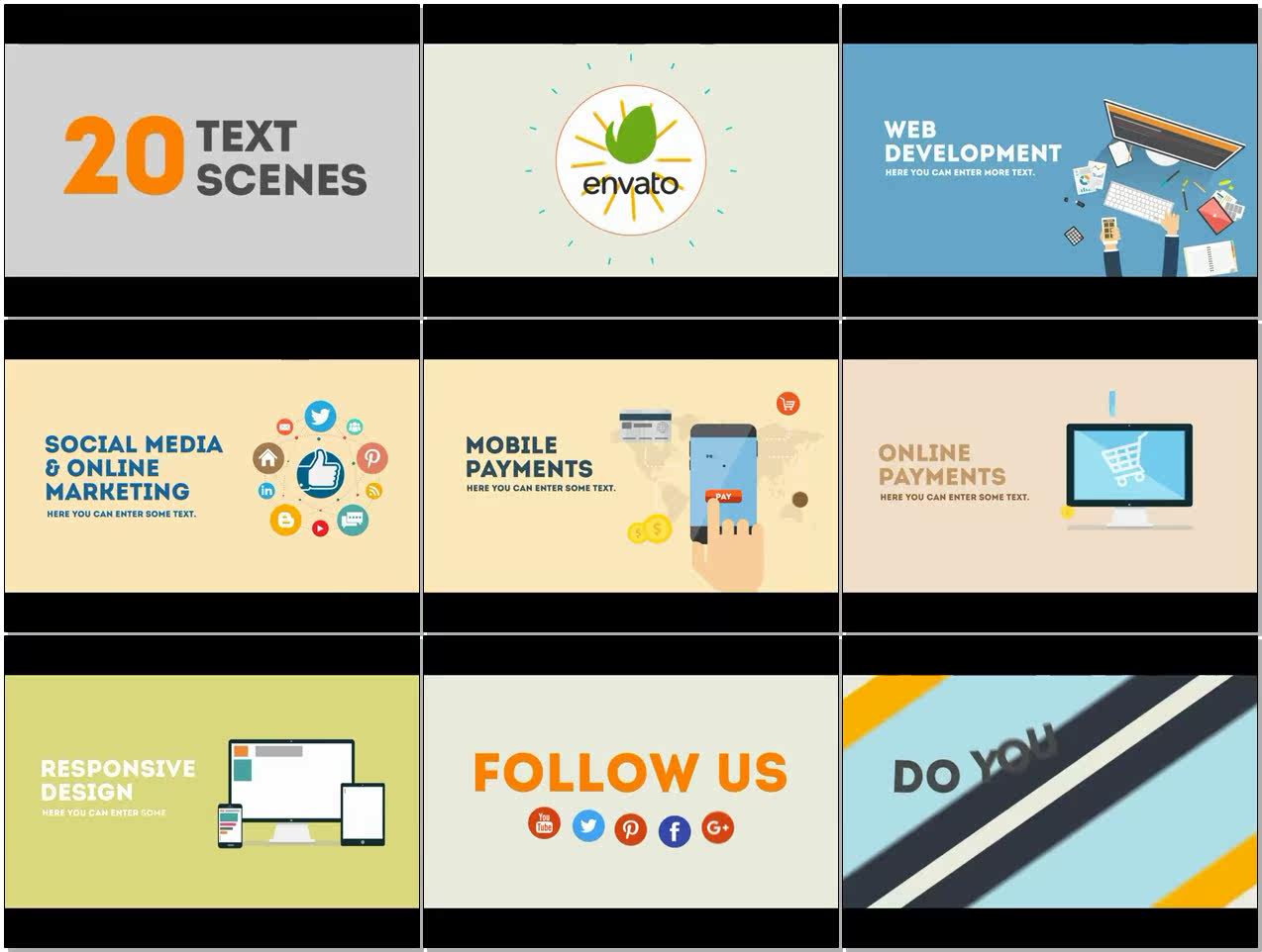 本店有大量企业宣传片AE模版片头，婚礼婚庆类素材，晚会活动年会开业片头模板。如需视频剪辑编辑制作，宣传片、年会晚会等片头定做，电子相册MV，生日同学聚会求婚创意，修改效果代渲染，后期特效处理加字幕合成，可联系掌柜。