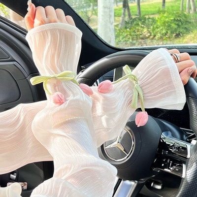 郁金香冰袖女款防晒袖套防紫外线