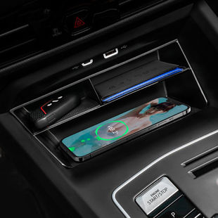 件收纳盒 饰用品改装 大众高尔夫8代中控储物盒专用GTI rline车内装