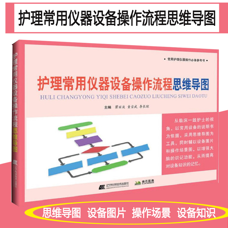 护理常用仪器设备操作流程思维导图常用护理仪器操作方法注意事项产品说明参考书瞿丽波童宗武李长琼辽宁科学技术出版社