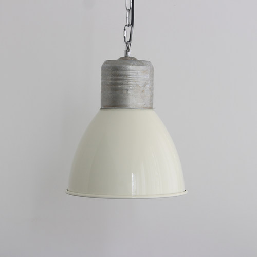 手工做旧奶油色餐厅吊灯复古设计