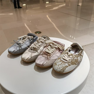 73hours女鞋假期富人2024秋新款芭蕾德训鞋舒适透气运动休闲板鞋