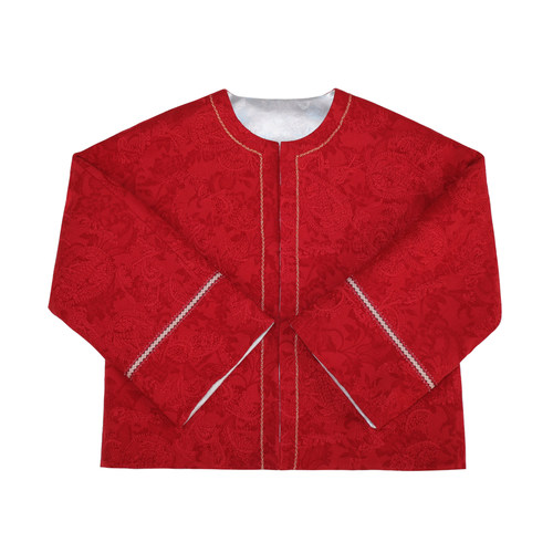 JINYU矜羽【千禧】双面穿新中式红色外套上衣秋冬款