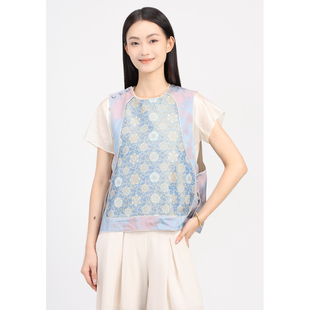 【JINYU矜羽X张和才古蜀锦】百花齐放马甲 YHJY0001