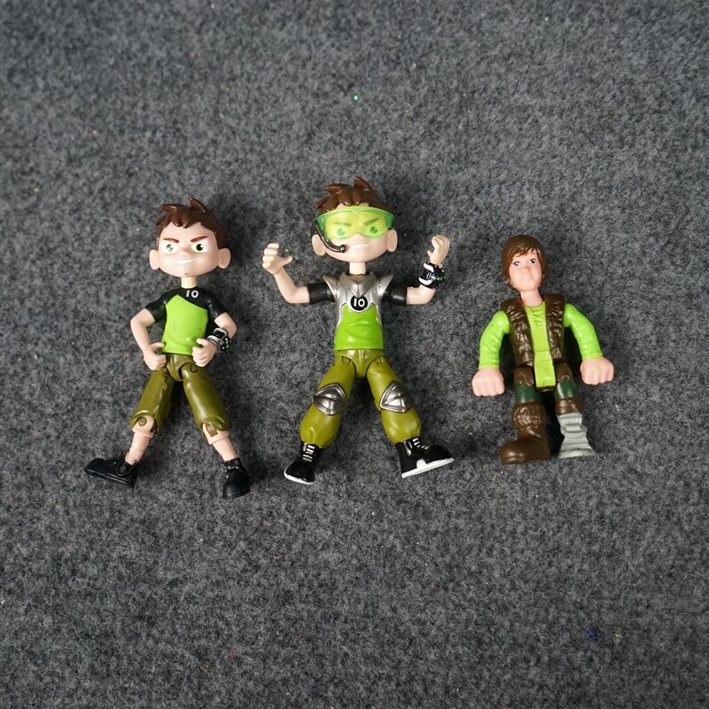 散货ben10少年骇客快闪之星关节可动人偶模型摆件玩具