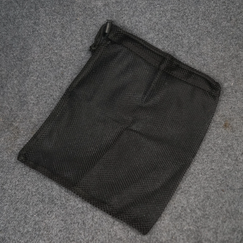 黑色束口网袋杂物收纳袋户外