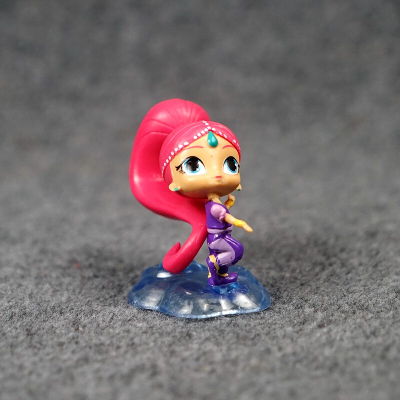 卡通精灵小姐妹动漫硬体公仔玩偶摆件玩具