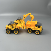 可拆卸男孩益智动手拼装 拆装 工程车玩具儿童拧螺丝钉组装 车