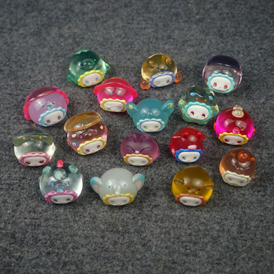 可爱卡通小萌粒盲盒公仔模玩摆件