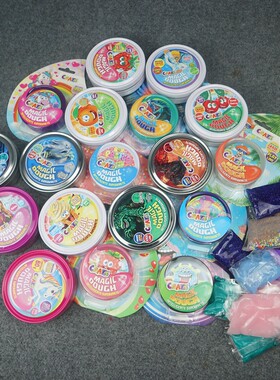 魔法面团史莱姆硬妮玻璃泥弹性