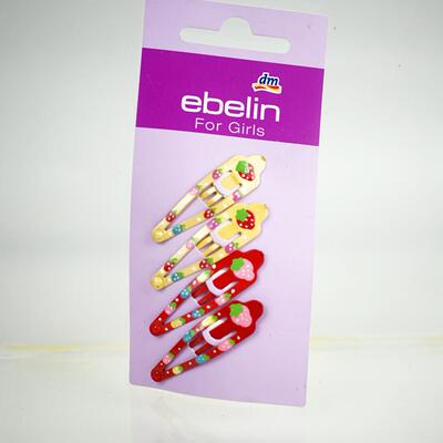 外贸发饰小号发夹草莓bb夹掰2对