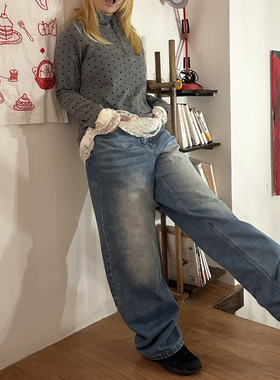 Forever kid 永远小孩“没有特色亦是特色”真的很好穿蓝色牛仔裤