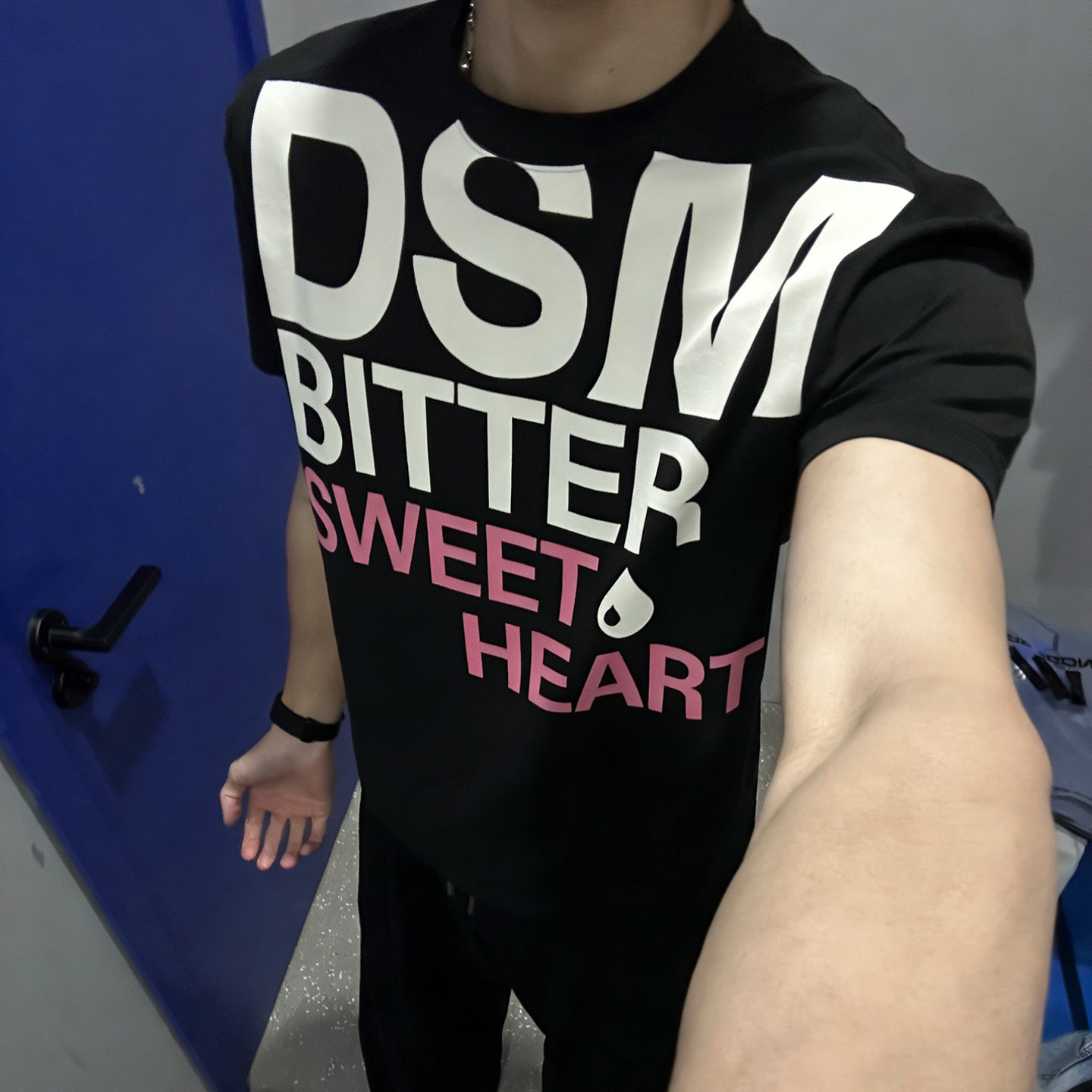 凉感新款美式街头风字母印花短袖速干修身短袖正肩情侣男短款T恤