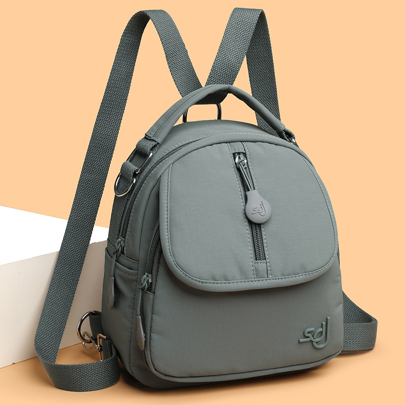 2026新款春夏休闲简约风迷你双肩包女防水轻便多功能手提斜挎包,箱包皮具/热销女包/男包,时尚帆布包,淘宝优惠券,粉丝福利购,淘宝优惠卷