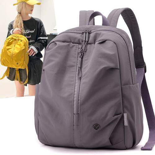 2025新款复古户外包登山轻便休闲百搭双肩包简约小背包旅游书包女