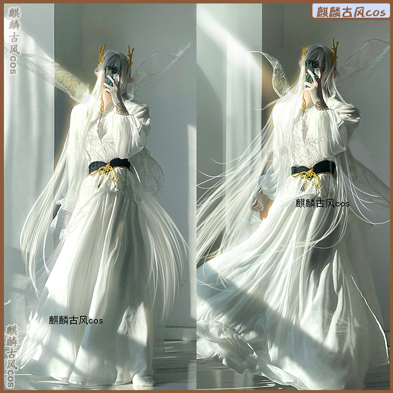 叶瑄cos服精灵光影回响古装cos古风时空中的绘旅人cosplay乙游