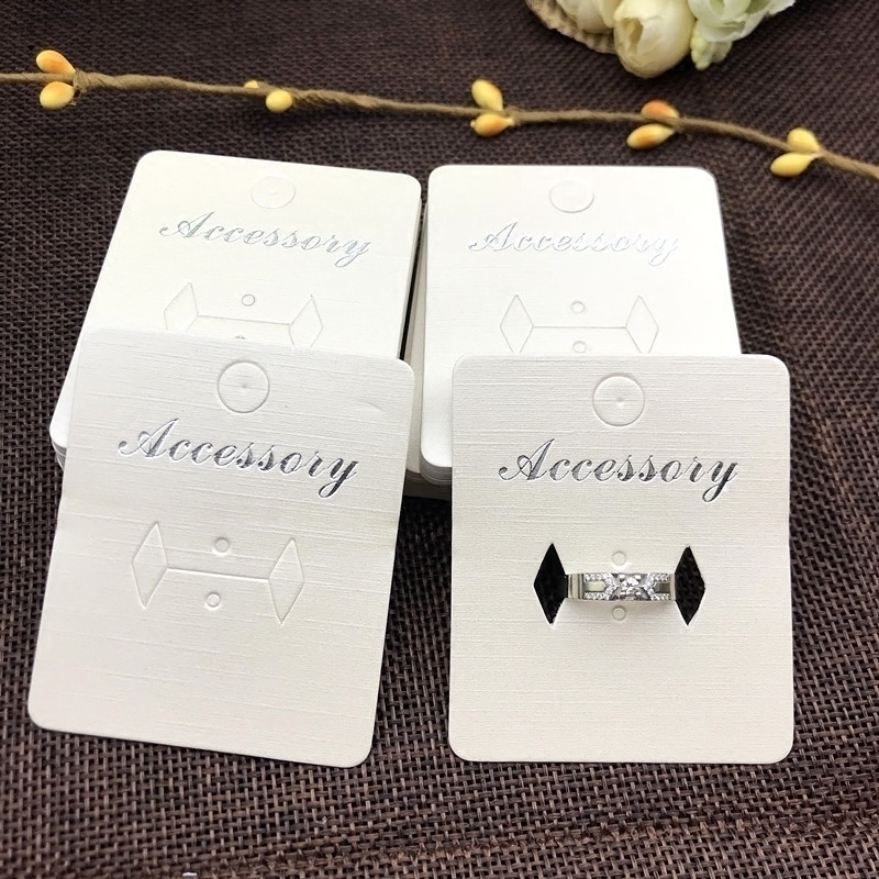 首饰包装卡纸配件戒指