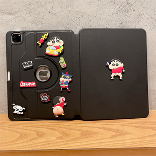 2024新款 10第九代亚克力2021防弯10.2寸全包 ipadpro保护套带笔槽air6保护壳5旋转11英寸适用苹果8平板ipad9