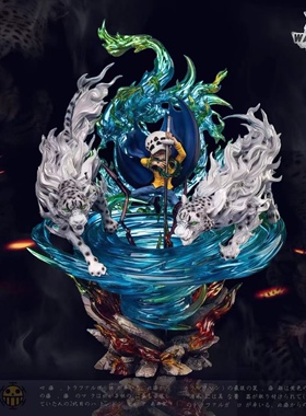 瘾君子 Warhead 三船长觉醒 罗 wh 海贼王gk模型限量手办雕像