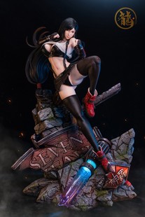 瘾君子 龍 龙 工作室 女性系列 战斗蒂法 最终幻想 gk手办雕像