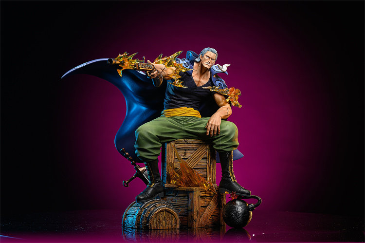 瘾君子 lx 海贼王 贝克曼 红发海贼团 二把手 限量雕像gk手办