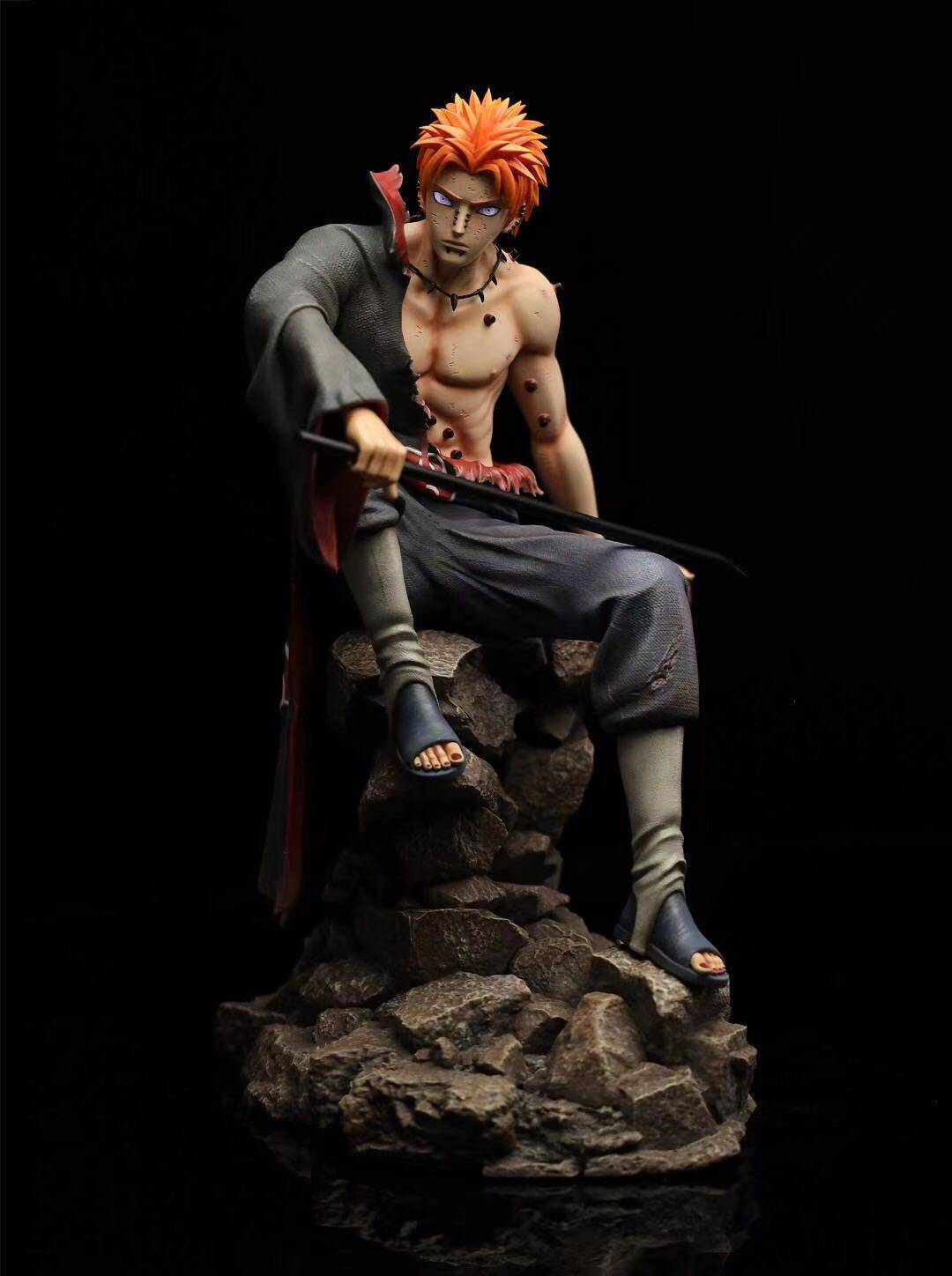 瘾君子 chikara 力量 晓组织 天道佩恩 火影忍者 gk手办雕像