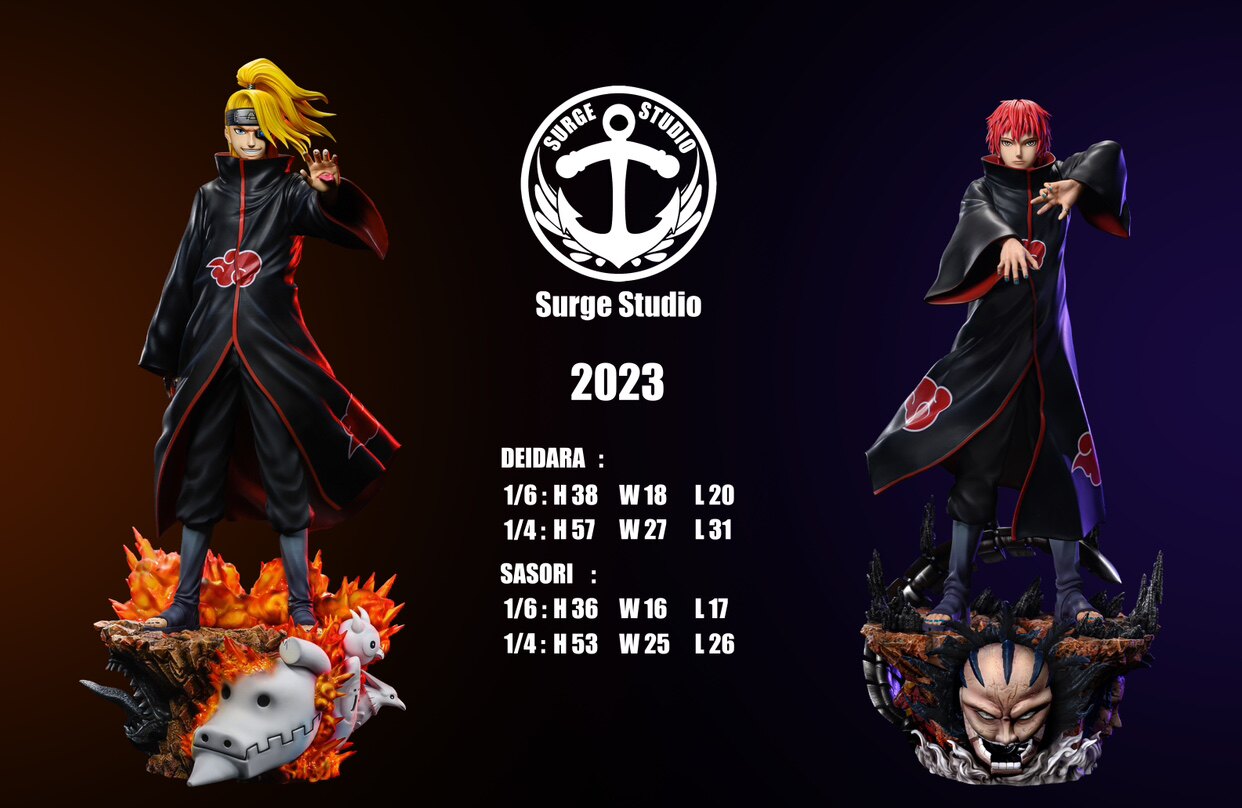 瘾君子 巨浪 门神 晓组织 站姿 迪达拉 蝎 火影忍者 限量gk雕像