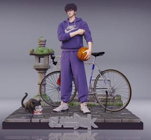 瘾君子 灌篮高手 Espada 流川枫 湘北五虎 1/6 gk手办 模型雕像