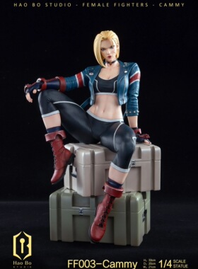 瘾君子 HBS 好波工作室 女格斗家 FF003-Cammy 嘉米 手办gk 雕像