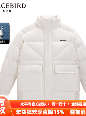 【商场同款】太平鸟男装 2025年冬季新款羽绒服鹅绒外套B2ACD4309