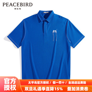 商场同款 休闲Polo 太平鸟男装 新款 B1DBD2328 2025秋季