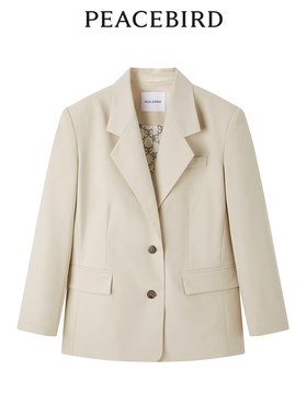 【商场同款】太平鸟女装2026年春季新款廓形西装A1BAE1431